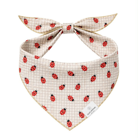 Ladybugs Dog Bandana