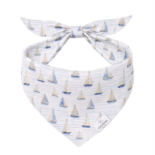 Sailboats Dog Bandana