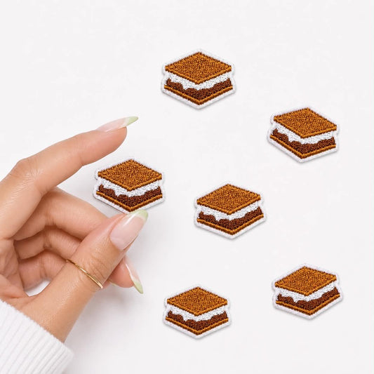 Mini S'mores Embroidered Patch