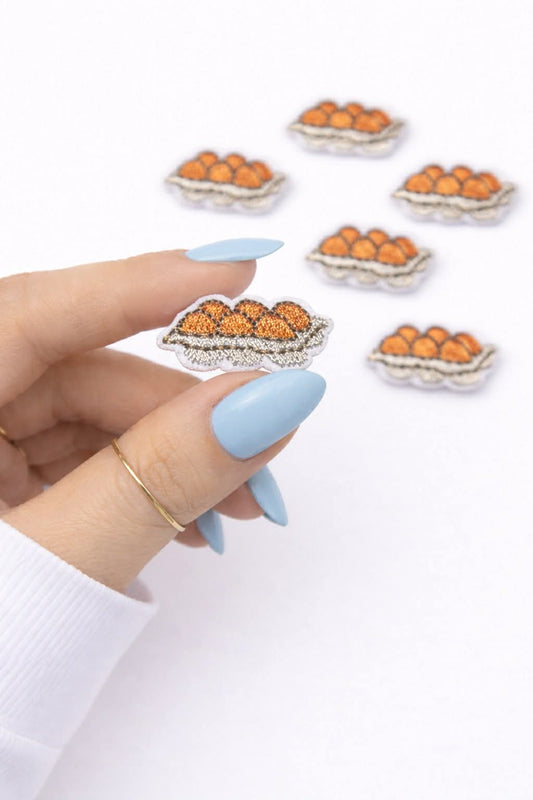 Mini Eggs Embroidered Patch