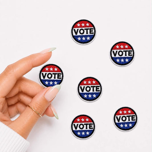 Mini Vote Embroidered Patch