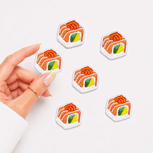 Mini Sushi Embroidered Patch