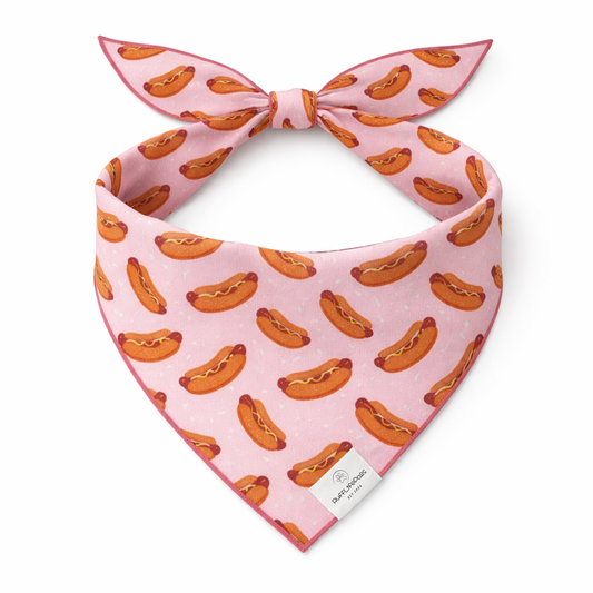 Custom Hot Dog, Dog Bandana