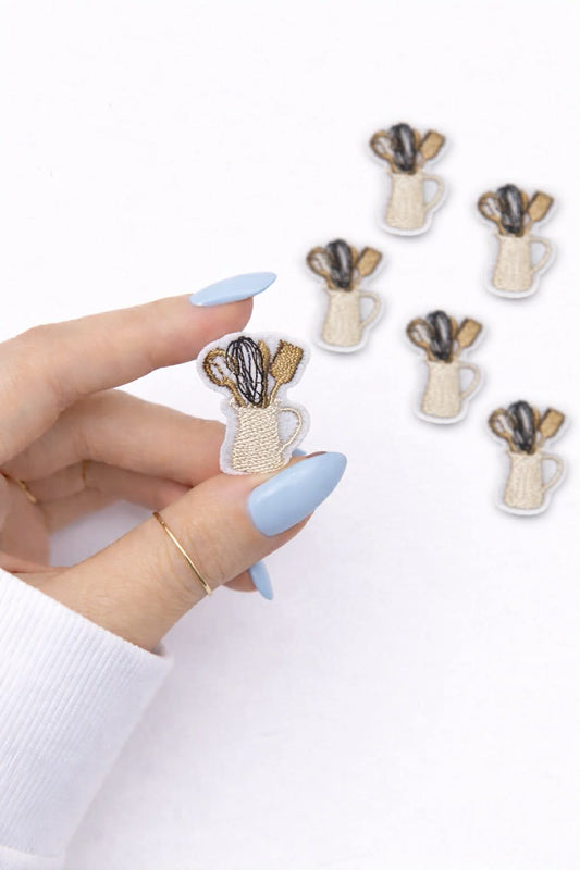 Mini Baking Utensils Embroidered Patch