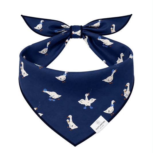 Navy Goose Bandana